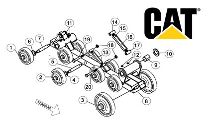 how to change tracks on cat 297c skid steer|cat 297c parts diagram.